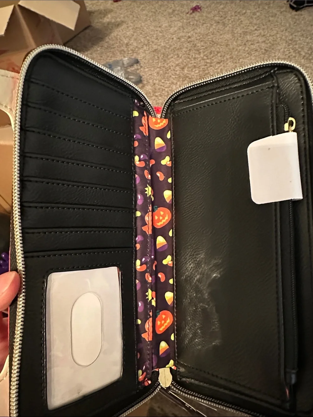 Loungefly Disney Red Donald Duck Wallet with White Horn Accents